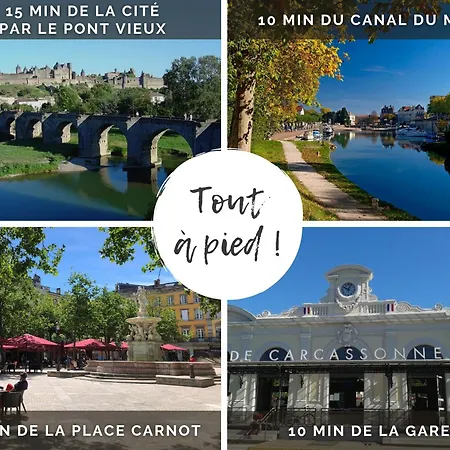 דירה Le Marty - Wifi - - Climatison - Parking Gratuit