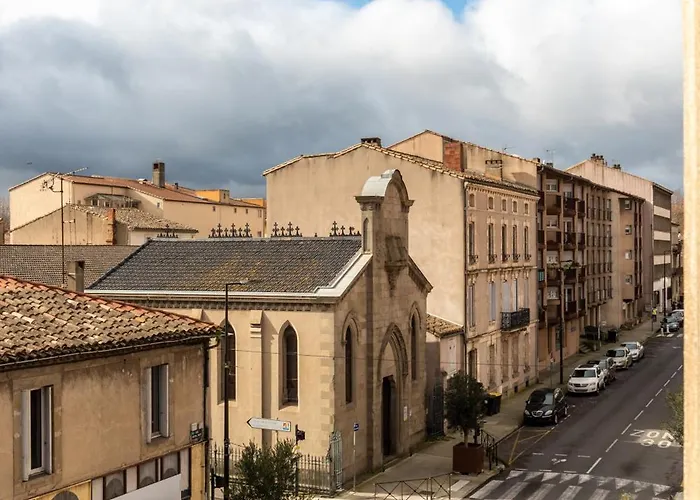 Le Marty - Wifi - - Climatison - Parking Gratuit * Carcassonne